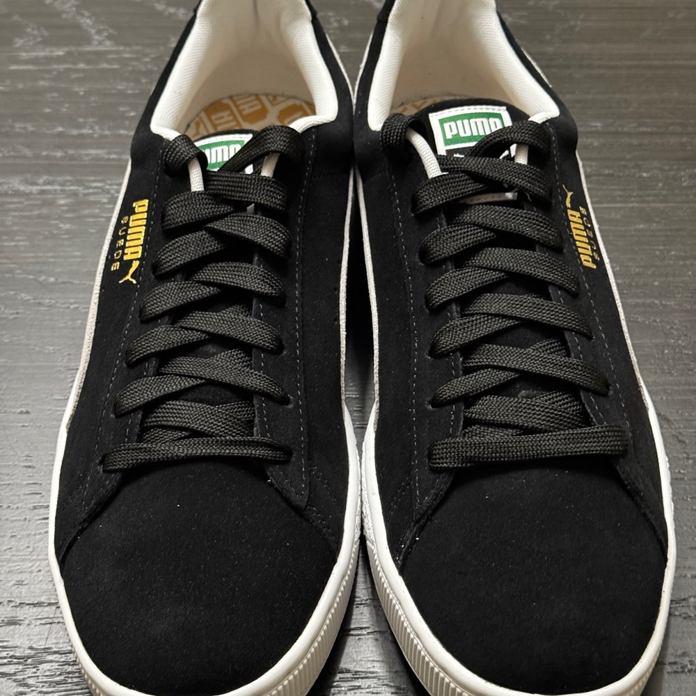 Puma Black and White Classic Sneakers